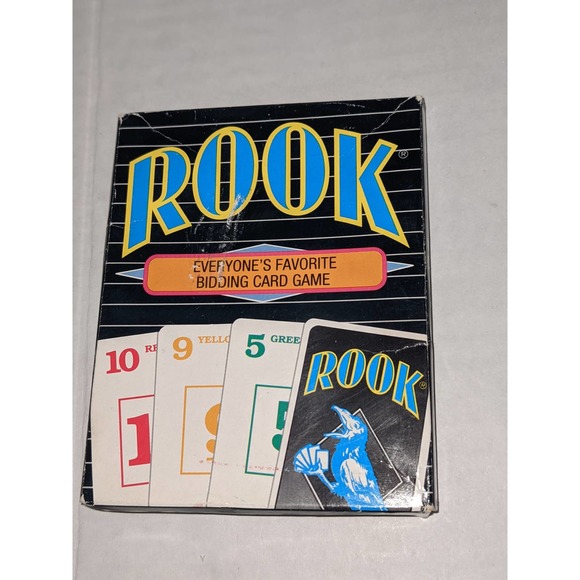 Vintage 1992 Rook Card Game Complete Parker Brothers - Picture 5 of 6